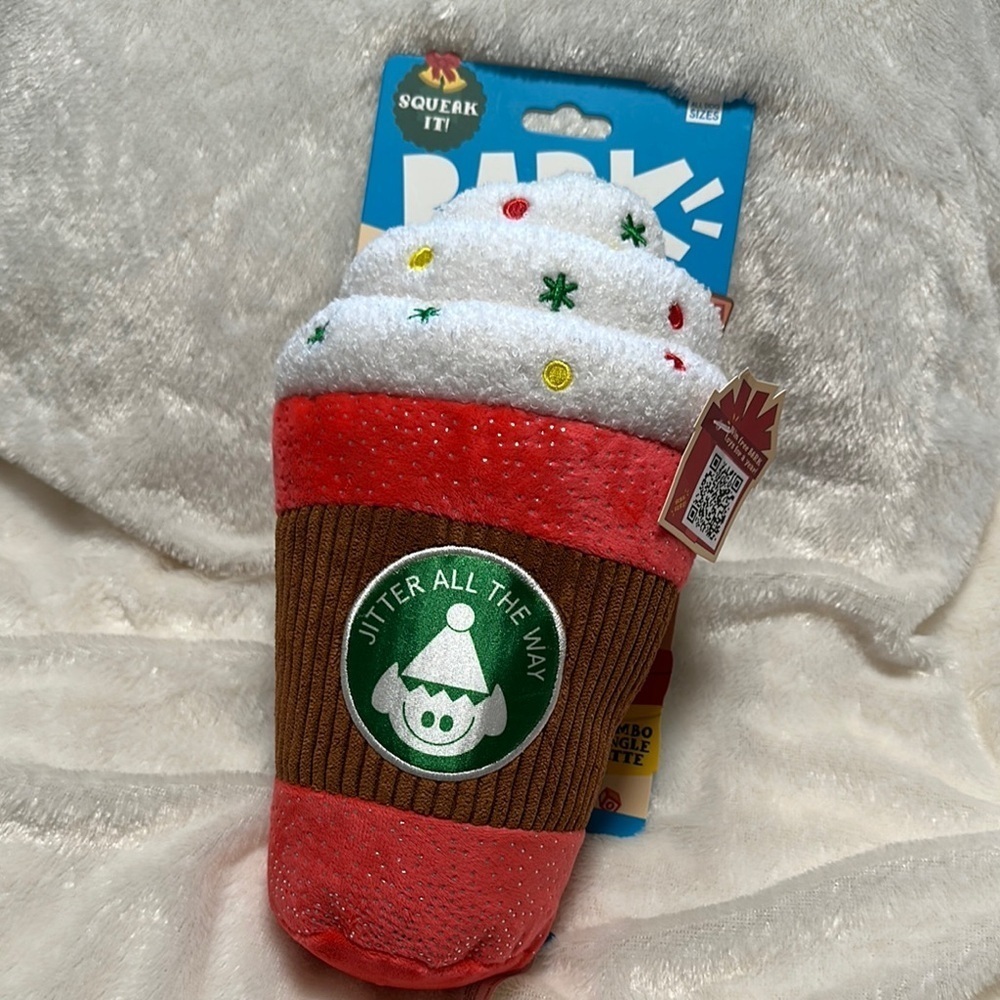 Festive Dog Toy Set with Santa and Stocking Jitter all the way - Picture 2 of 10
